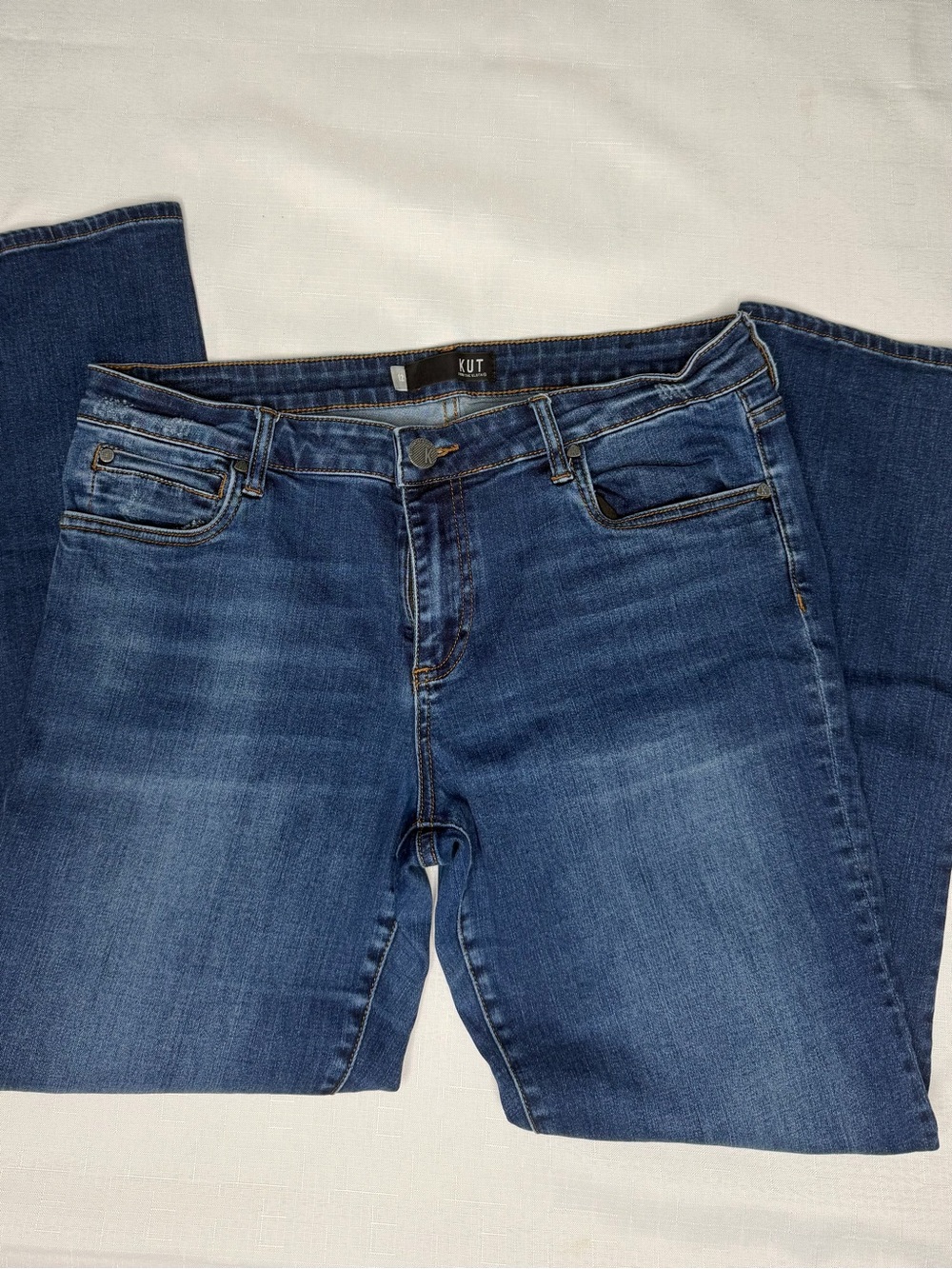 Women’s Kut from the Kloth size 12 denim blue jeans